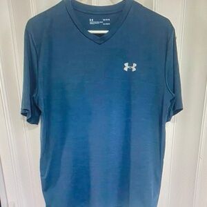 Under Armour Men's V-Neck Tee in Navy